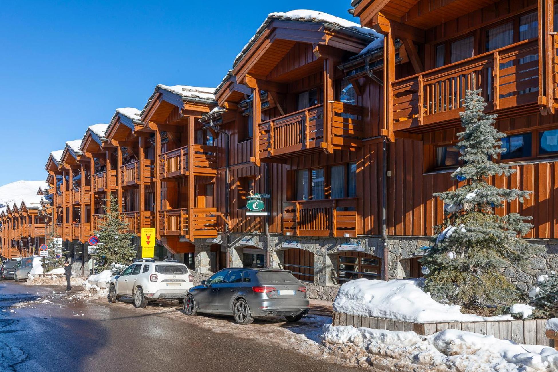 Residence Les Chalets Du Forum - Courchevel 1850 Exteriör bild